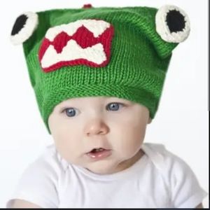 Super Cute NWOT Infant Crochet Monster Hat~Zooni